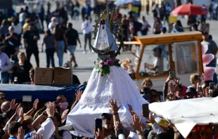 Imagen de Nuestra Señora de Luján Crédito: Santuario de Luján