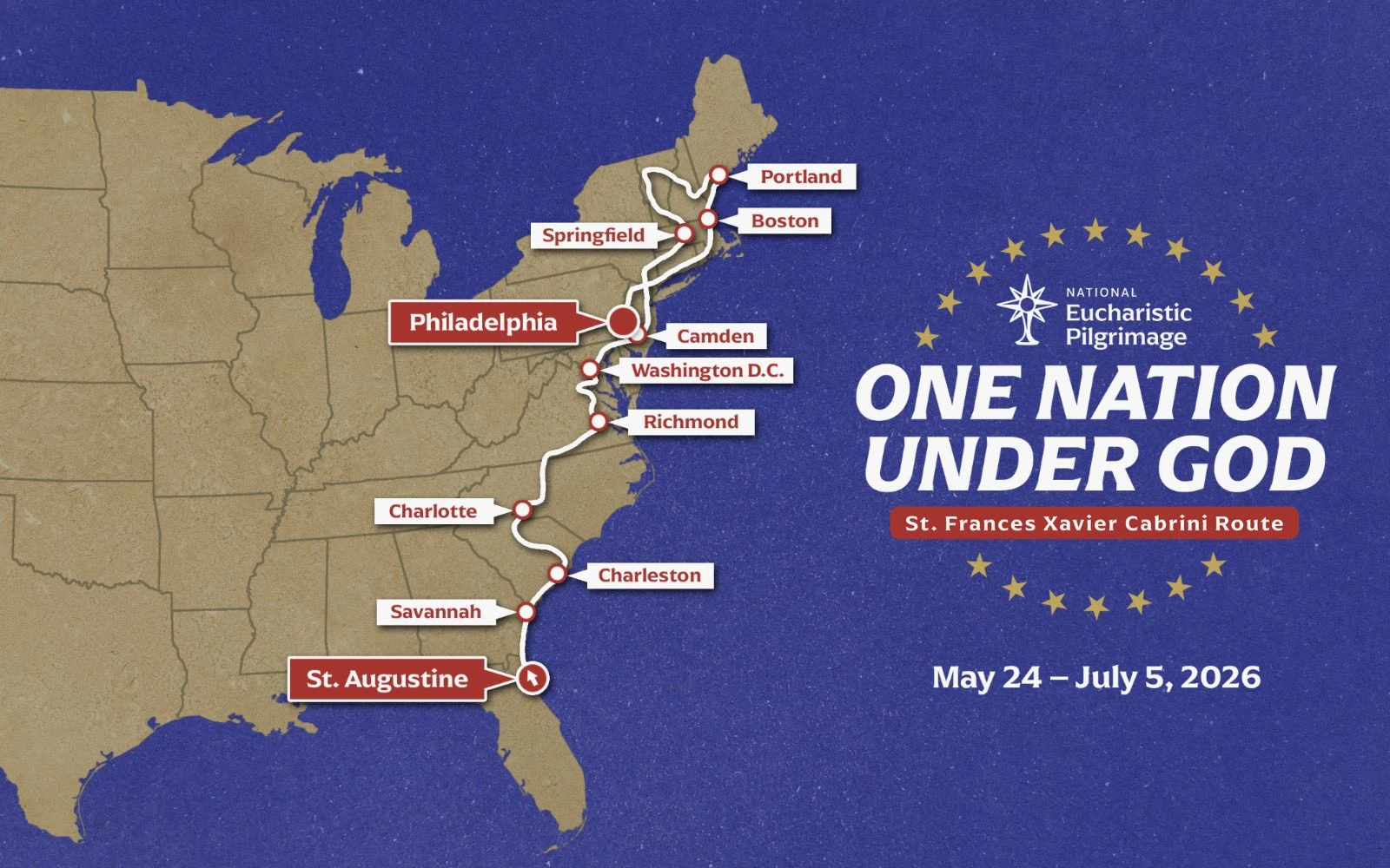 Mapa de la ruta de la Peregrinación Eucarística Nacional 2026.?w=200&h=150