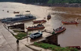 Peregrinación Náutica Crédito: Diócesis de Ciudad del Este