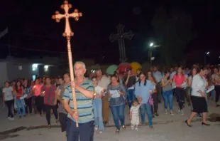 Procesión con la cruz en Karamlesh / Foto: Patriarcado Caldeo de Babilonia  