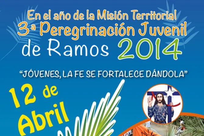 Miles de jóvenes chilenos participarán en “Peregrinación de Ramos” en Santiago