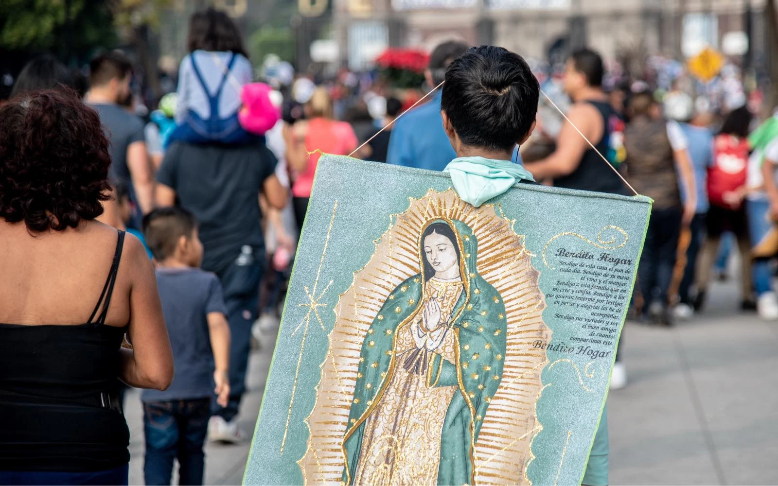 Peregrinos se dirigen a la Basílica de Guadalupe el día de su fiesta,12 de diciembre de 2019.?w=200&h=150