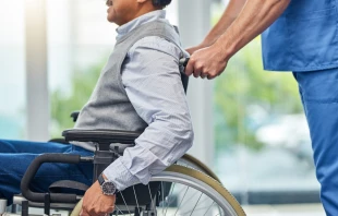 Imagen referencial de persona con discapacidad. Crédito: Shutterstock