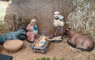 Imagen referencial de un pesebre de Navidad o belén. Crédito: N. C. / ACI Prensa.