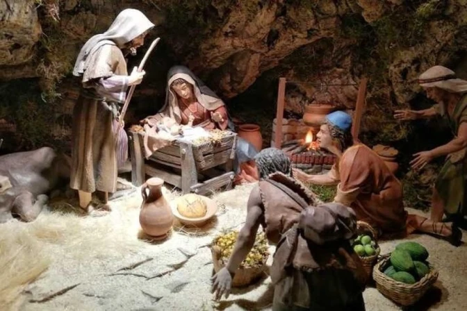 Misterio del belén de la Catedral de Madrid.