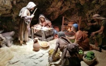 Misterio del belén de la Catedral de Madrid.