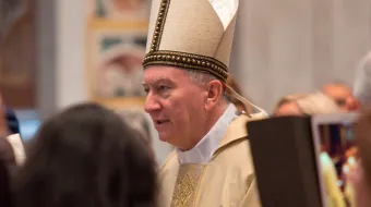 El Cardenal Pietro Parolin, secretario de Estado del Vaticano.