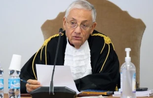 Giuseppe Pignatone Crédito: Vatican Media