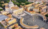 La Plaza de San Pedro en el Vaticano