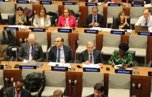 Momento de la V Cumbre transatlántica de políticos y líderes provida y profamilia celebrada en Nueva York en 2023. Crédito: Political Network for Values.