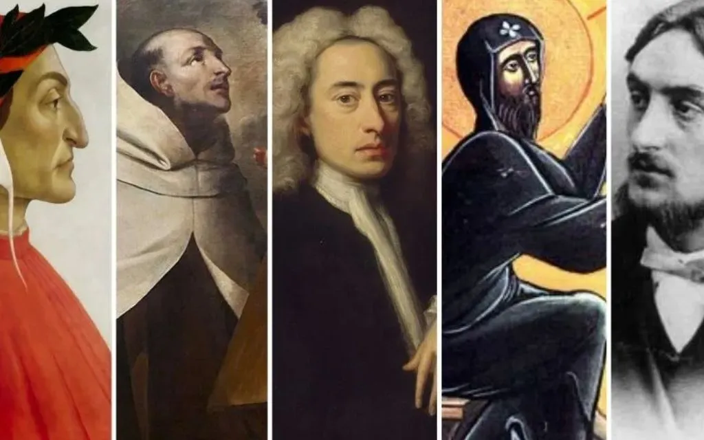 Dante Alighieri, San Juan de la Cruz, Alexander Pope, San Efrén el Sirio y Gérard Manley Hopkins.?w=200&h=150