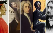 Dante Alighieri, San Juan de la Cruz, Alexander Pope, San Efrén el Sirio y Gérard Manley Hopkins.