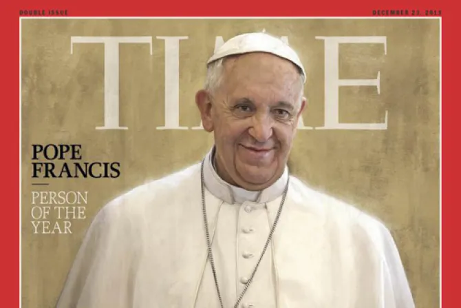 [VIDEO] Revista Time nombra al Papa Francisco "Persona del Año 2013"