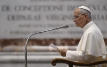 Imagen referencial del Papa León XIV