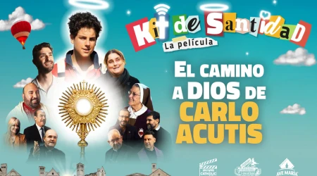 Poster de la película Kit de Santidad: El camino a Dios de Carlo Acutis.
