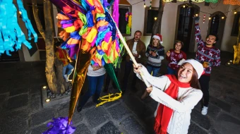 Una posada mexicana.