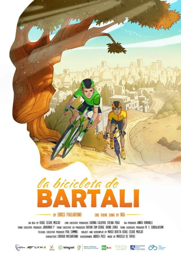 Póster de la película "La bicicleta de Bartali". Crédito: European Dreams Factory