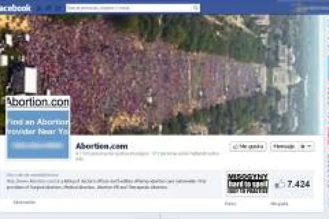 Denuncian que Facebook permite campaña de aborto dirigida a jóvenes británicas