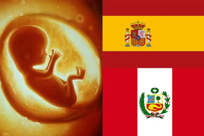Denuncian similares estrategias pro aborto en España y Perú