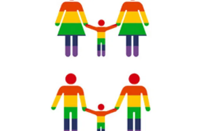 Funcionario italiano vincula adopción homosexual con tráfico de niños