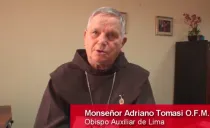 Mons. Adriano Tomasi, Obispo Auxiliar de Lima