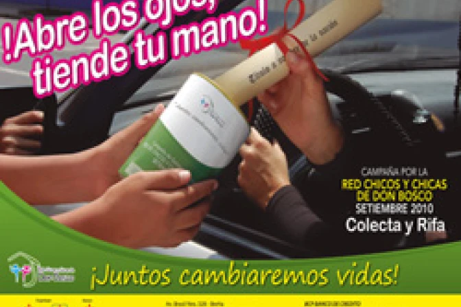 Salesianos realizan campaña a favor de albergues para niños en Perú