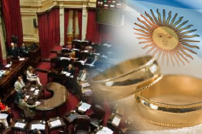 Episcopado Argentino ratificó en el Senado que el matrimonio es la unión varón-mujer