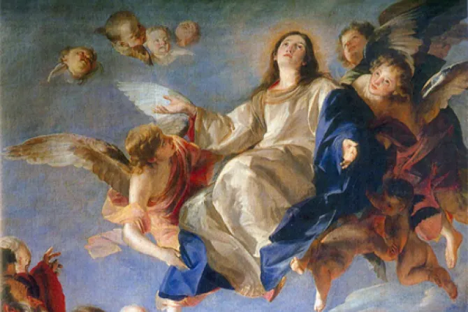 Hoy la Iglesia celebra la Asunción de la Virgen María