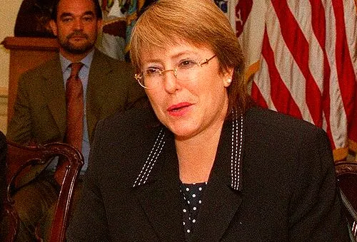 Michelle Bachelet. Foto: Departamento de Defensa de Estados Unidos