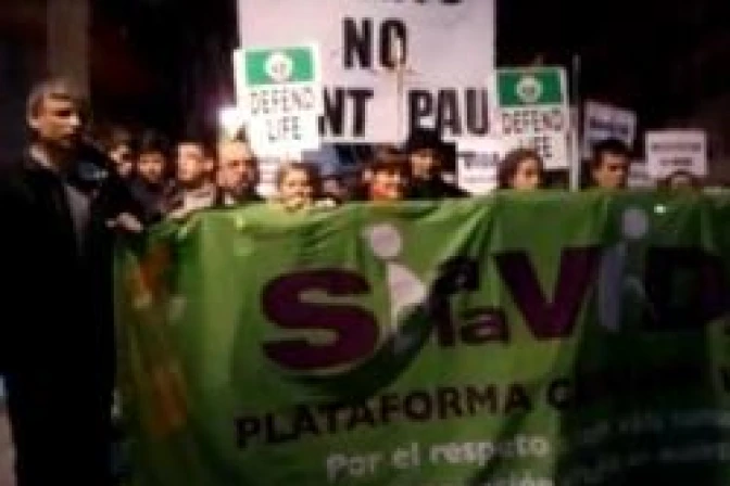 Marchas pro-vida y contra el aborto en Barcelona son batallas épicas