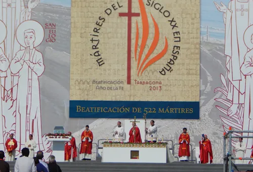Ceremonia de beatificación de los 522 mártires de Tarragona. Foto: ACI Prensa?w=200&h=150