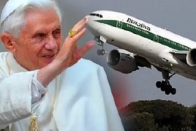 Benedicto XVI ya está en camino a América latina