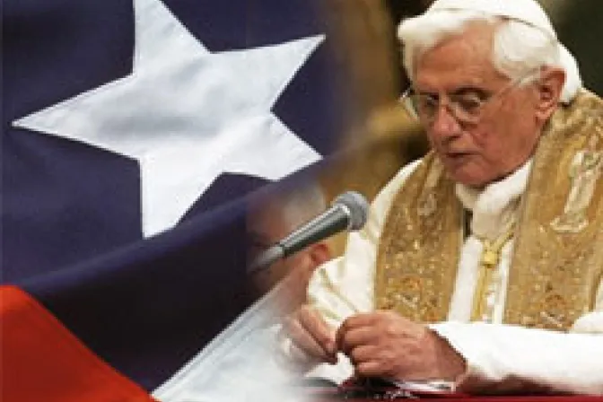 Familiares de mineros atrapados agradecen palabras de esperanza de Benedicto XVI 