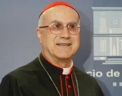 Cardenal Tarcisio Bertone, Secretario de Estado Vaticano