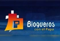 Logo de Blogueros con el Papa