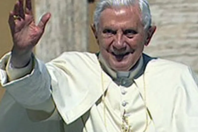 La clave de una vida feliz es la amistad con Jesús, dice el Papa Benedicto XVI