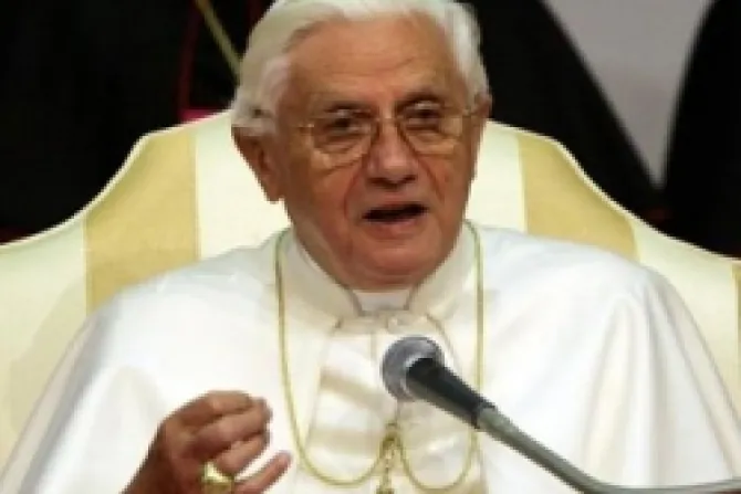 Benedicto XVI: El centro de la existencia humana es el encuentro con Cristo
