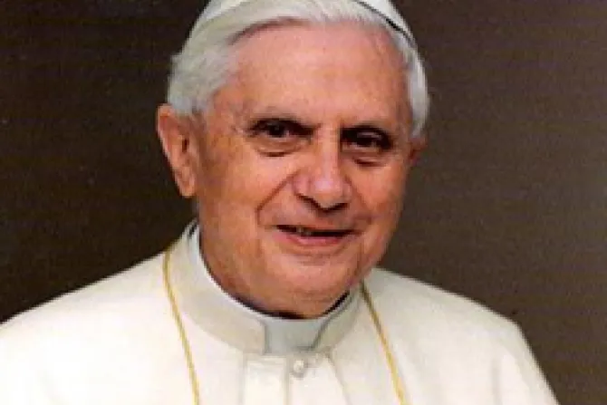 Libertad religiosa es camino para la paz, recuerda el Papa Benedicto XVI