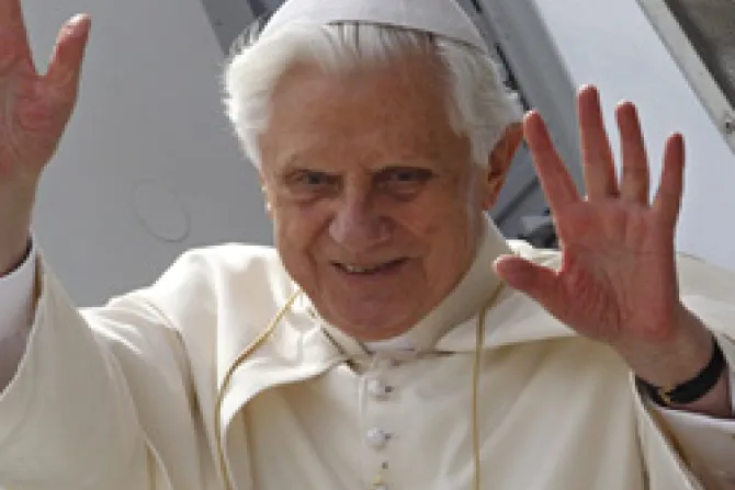 Con Cristo y en la Iglesia se recorre camino del bien hacia el Cielo, dice el Papa Benedicto XVI
