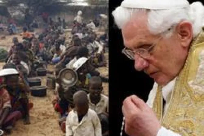 El Papa pide liberar del yugo del hambre a quienes lo padecen