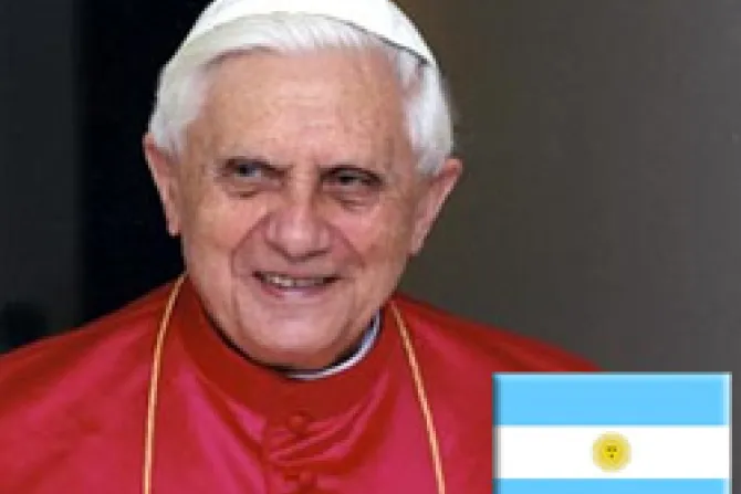 Benedicto XVI alienta generosidad en colecta Más por Menos en Argentina