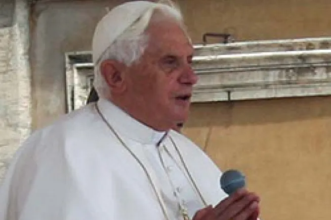 Desmontan complot para asesinar al Papa Benedicto XVI