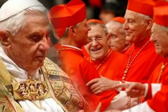 Ante nuevos cardenales el Papa alienta unidad de la Iglesia Católica
