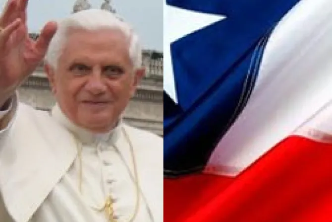 El Papa Benedicto XVI acompaña rescate de mineros en Chile