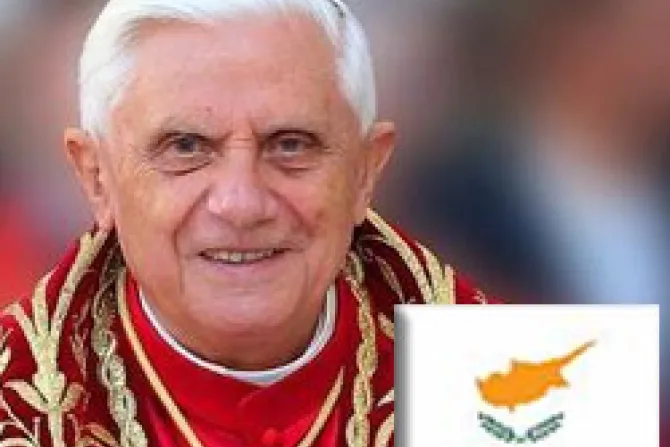 Chipre se prepara para recibir al Papa Benedicto en junio