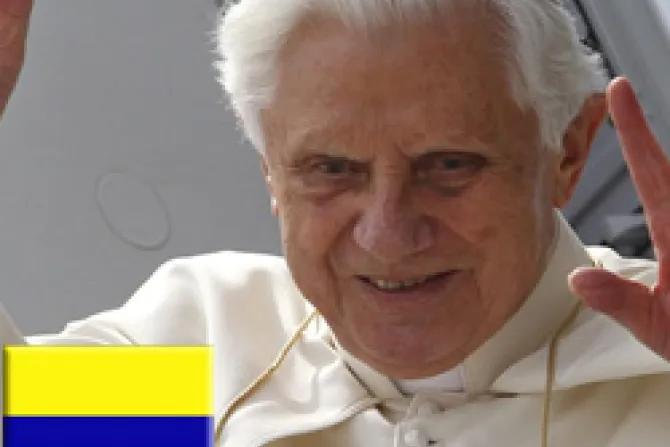 El Papa Benedicto XVI se solidariza con víctimas de alud en Colombia