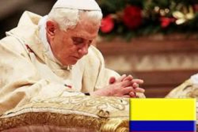El Papa alienta diálogo y paz ante conflicto en Colombia