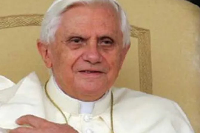 Cristianismo ofrece a China verdadero humanismo y camino de bien, dice el Papa Benedicto XVI