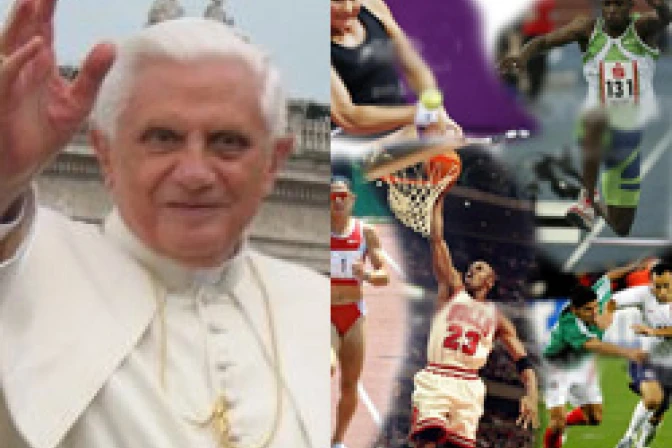 El Papa pide que deporte favorezca respeto, amistad y solidaridad