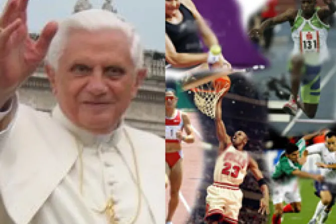 El Papa pide que deporte favorezca respeto, amistad y solidaridad